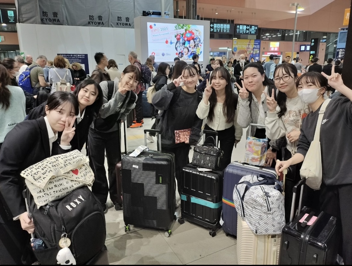 留学仲間との集合写真