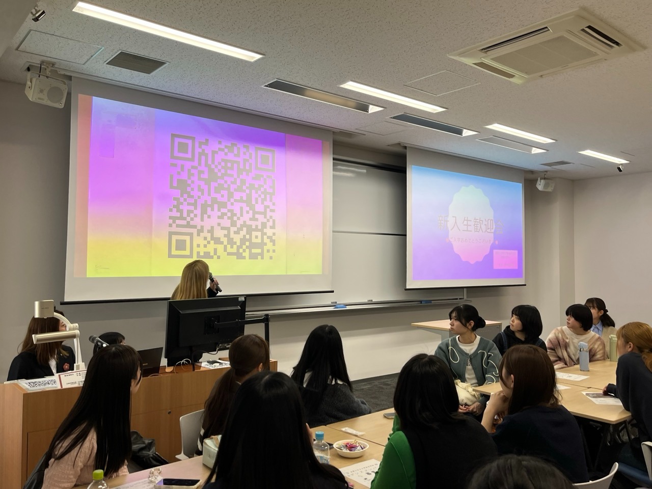 ようこそ教育学部へ！新入生歓迎会！🎉